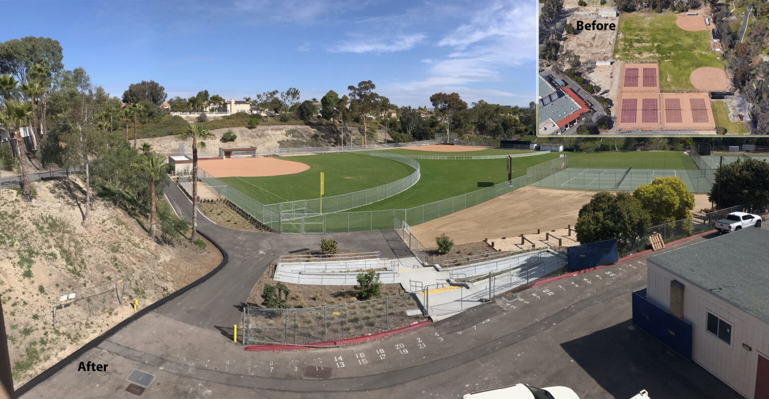El Camino High School Varsity Softball Field Improvement Oceanside USD