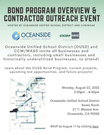 Contractor Outreach Event, 8-22-22